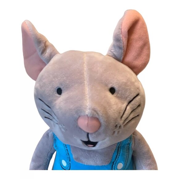 Kohls Cares If you Give a Mouse a Cookie Blue Overalls 16" Plush - Picture 3 of 6